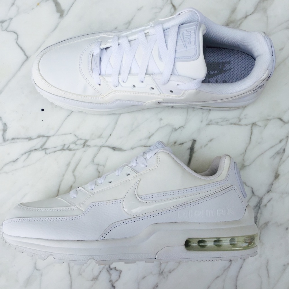 Nike Air Max ltd men's triple white sneakers - Picture 5 of 5